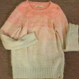 Girls fuzzy sweater